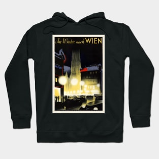 Vienna Austria Vintage Poster 1937 Hoodie